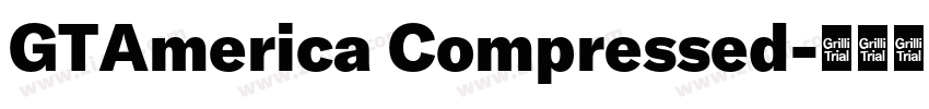 GTAmerica Compressed字体转换